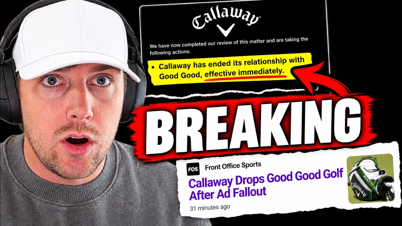 BREAKING: Callaway Officially Drops Good Good