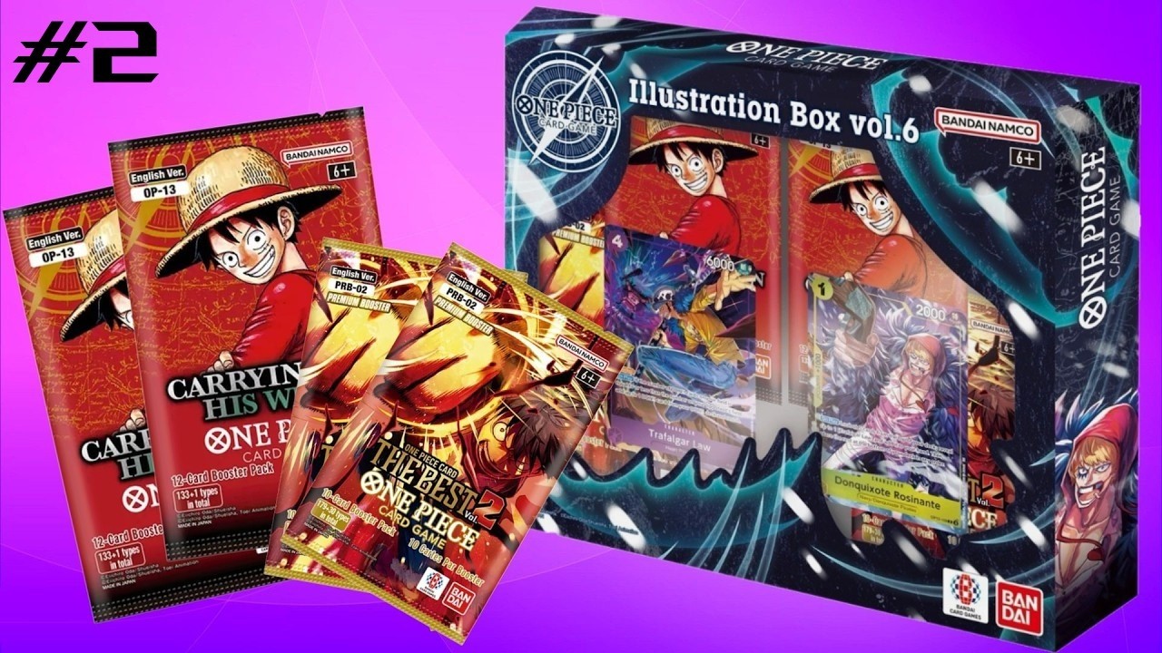 #66 - Bandai - One Piece IB06 bontás #2