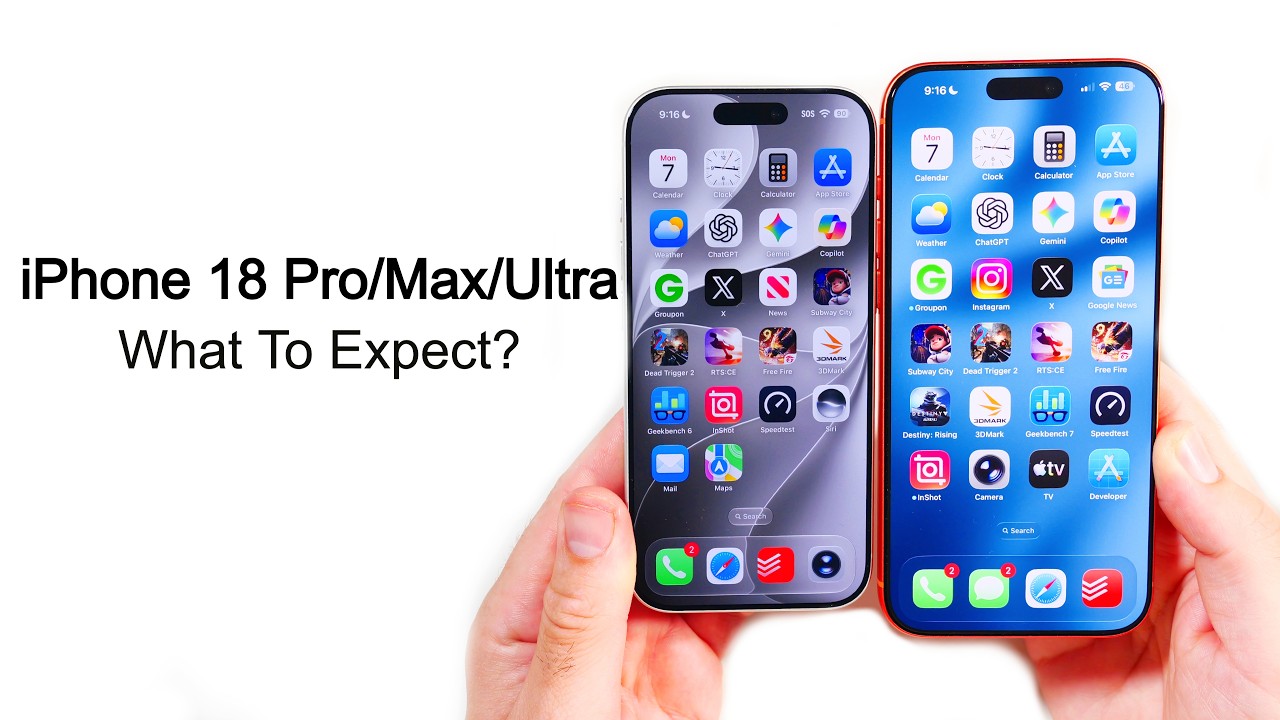 iPhone 18, 18 Pro Max, & Duo - What To Expect