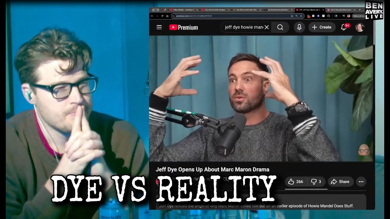 JEFF DYE SPEEDRUNS A CAREER COLLAPSE — BEN AVERY REACTS