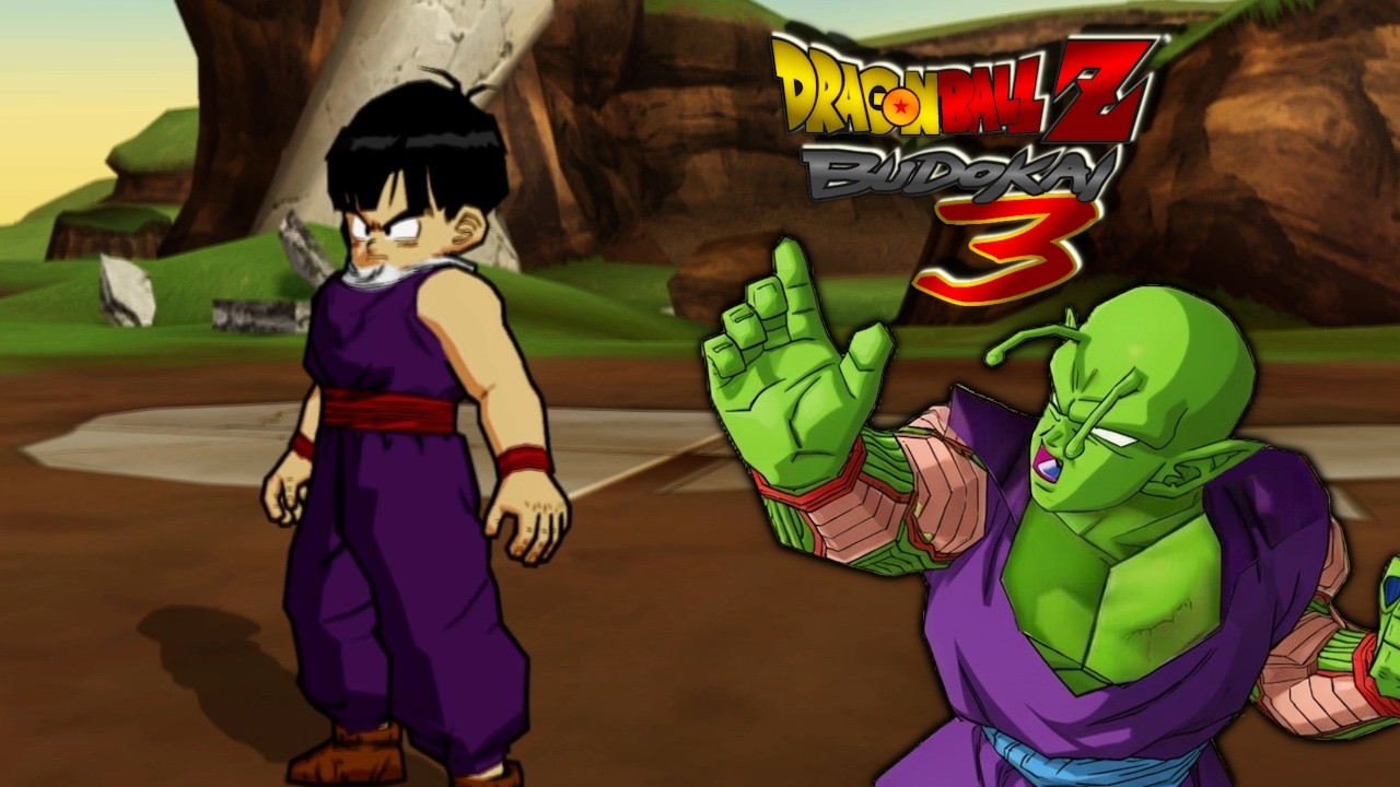 Dragon Ball Z Budokai 3 Piccolo vs Kid Gohan (Alt Costume)
