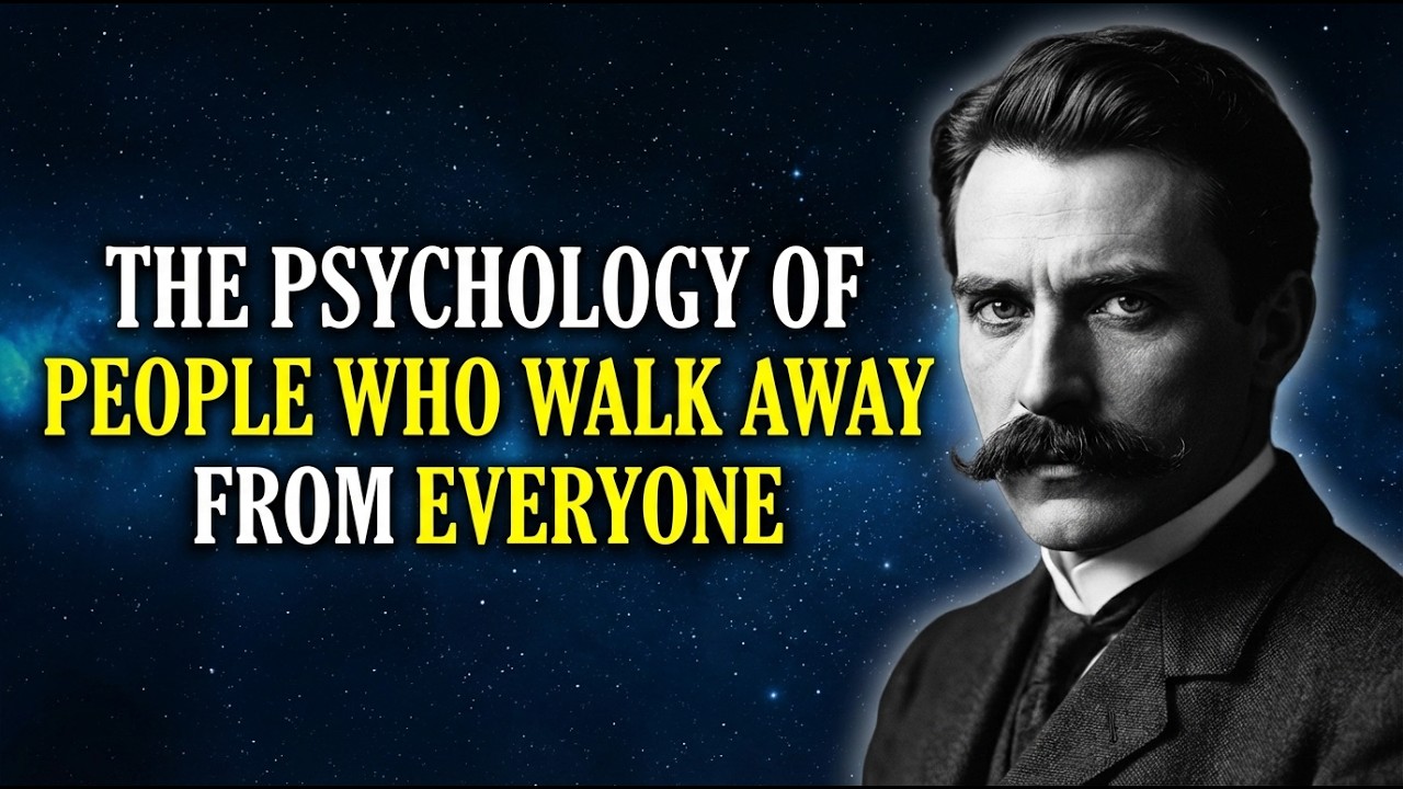 The Psychology of People Who Walk Away from Everyone — Nietzsche