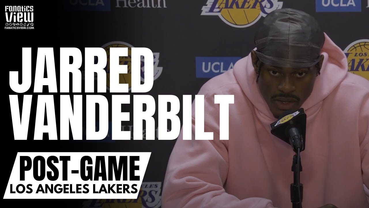 Jarred Vanderbilt Reacts to Playing With Luka Doncic Led Lakers: 