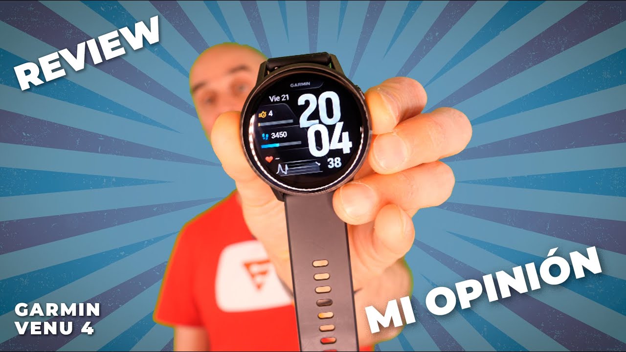 GARMIN VENU 4 ⌚ REVIEW con mi opinión 💥 Todo lo que hay que saber