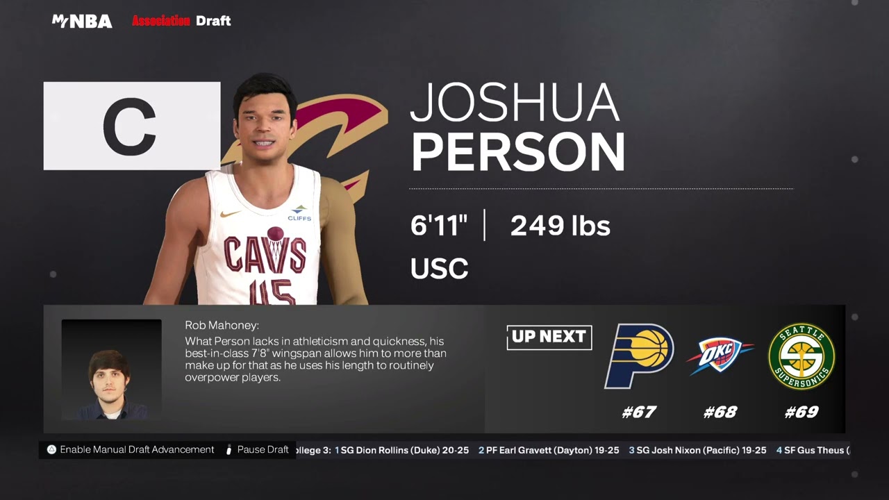 Supersonics Franchise Years 2036-37 to 2041-42