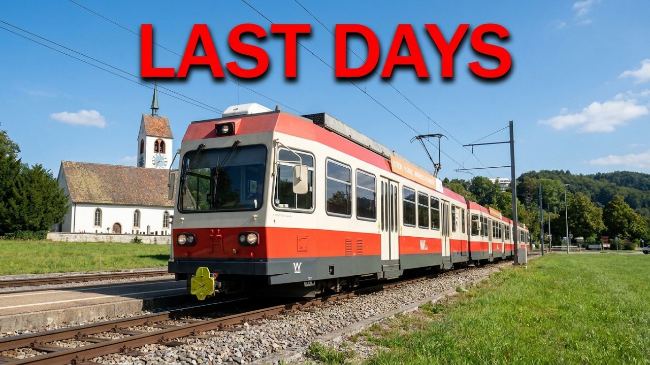 Waldenburg Railway 750 mm - Waldenburgerbahn - Letzte Betriebstage mit 750 mm