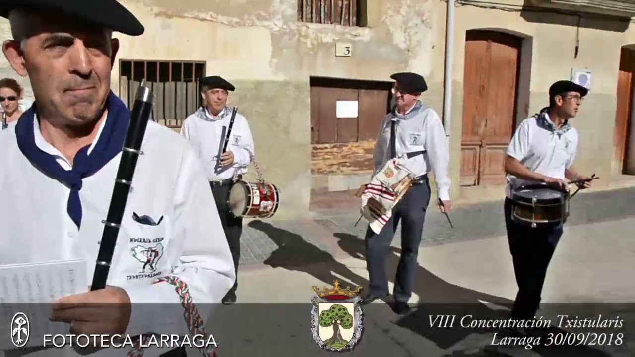 VIII Concentración de Txistularis con Dantzas Urnia 30/09/2018 #Larraga #Navarra