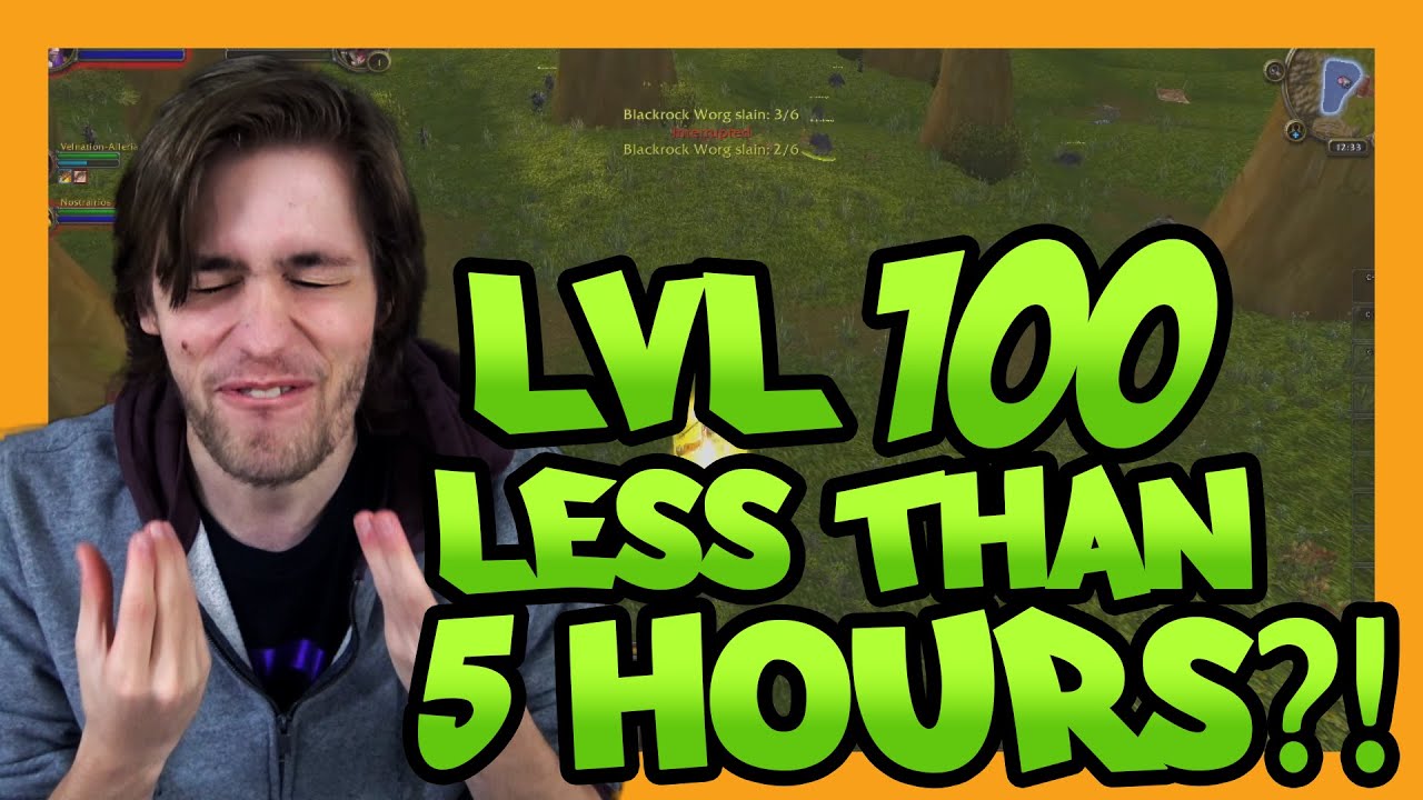 LVL 100 IN LESS THAN 5 HOURS?!