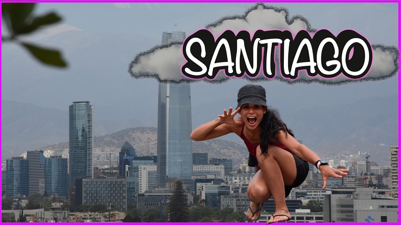 Santiago - Chile Una Ciudad de FanTaSía, la RecorreMos y la ViViMos CON Panas VeneZolaNos OVT02R04