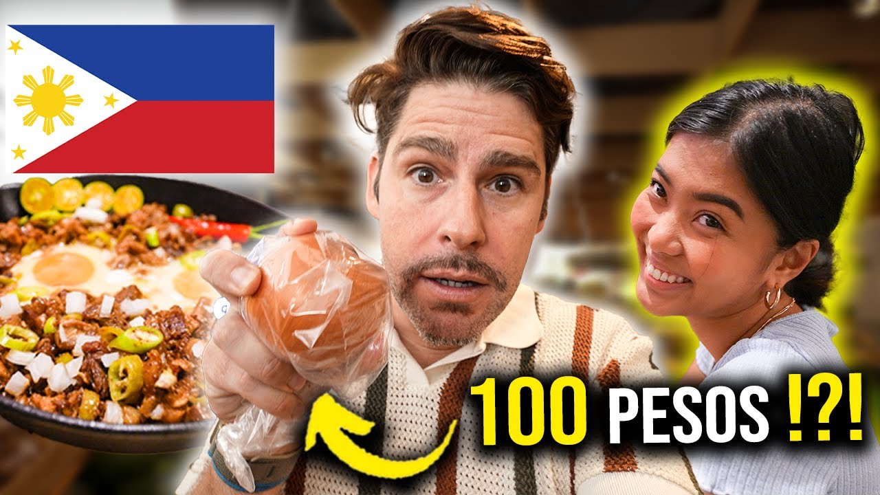 My GIRLFRIEND cooks FILIPINO SISIG! SHOCKED at this Ingredient's PRICE?!