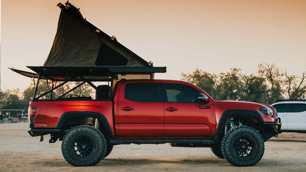 Go Fast Camper Adventure Toyota Tacoma | Mini Movie | Ocotillo Wells California