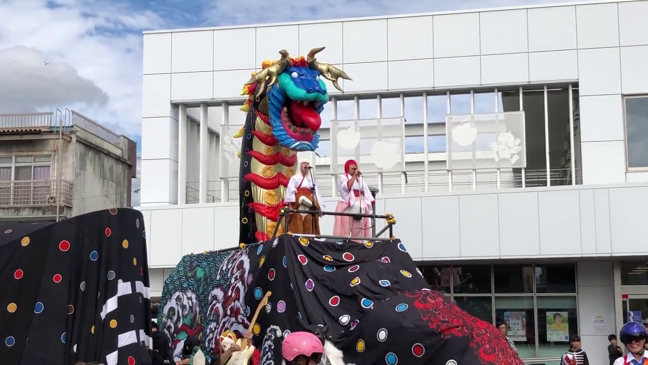Lion Dance Festival in IIDA city,Japan.