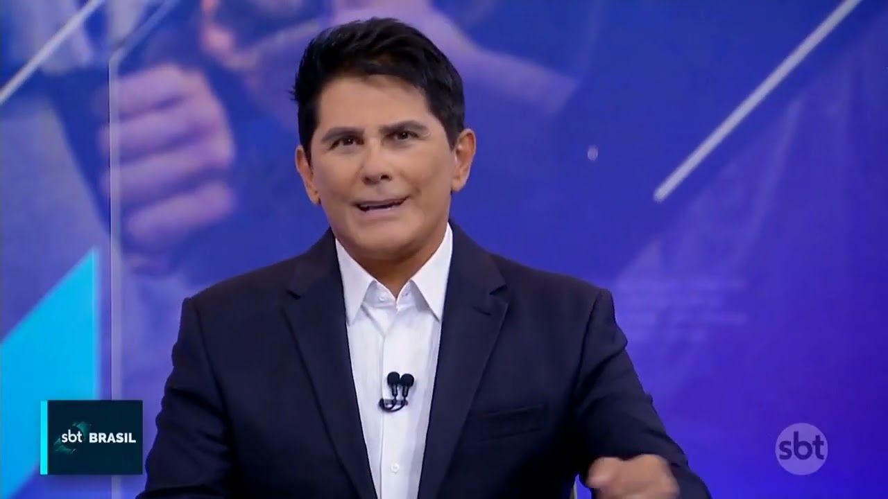 SBT BR e novo SBT Brasil com Cesar Filho com trilha antiga, do Jornal Nacional e outros (12/03/2024)