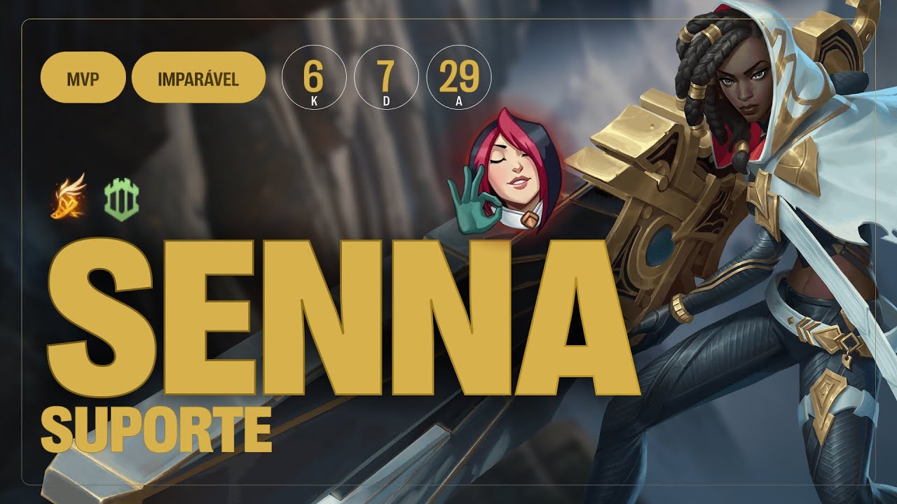Senna Suporte vs Zoe - Platina BR Patch 25.21