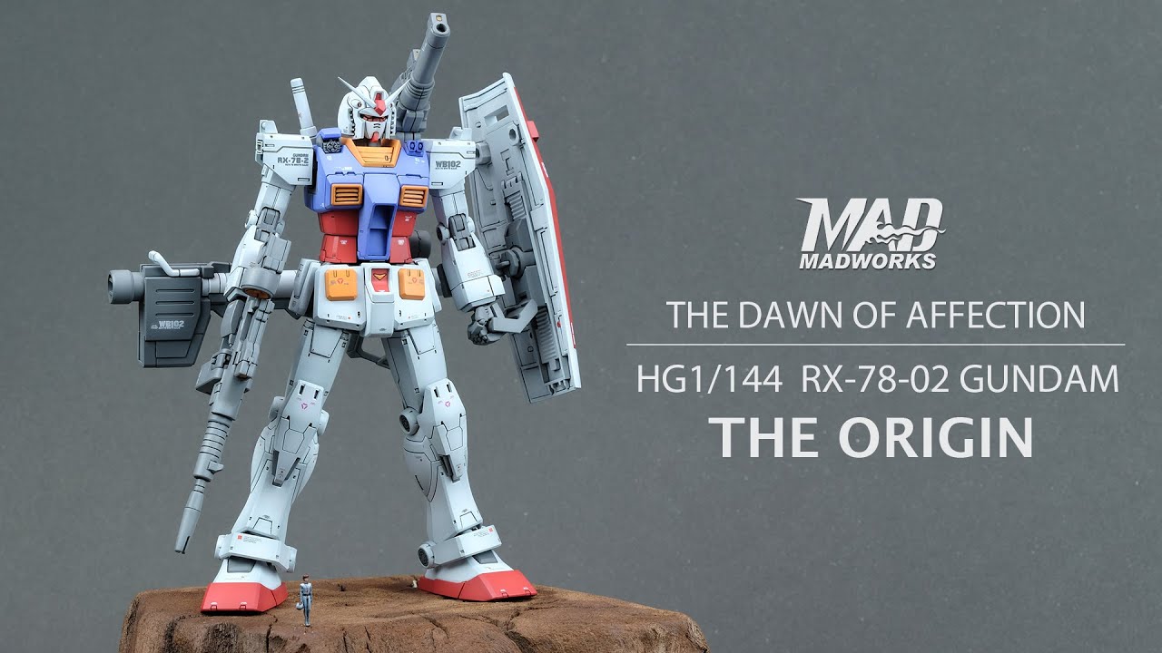 The Dawn of Affection -HG 1/144 RX-78-2 THE ORIGIN Ver.|最初的感動-HG 1/144 RX-78-2 THE ORIGIN Ver.