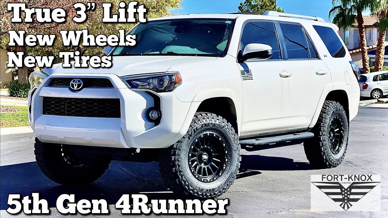 Toyota 4Runner Lift Kit | Eibach Stage 1 Lift System | Falken Wildpeak M/T 285/70r17 | 17