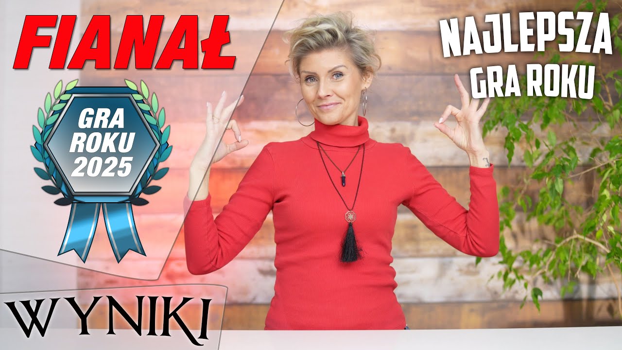 GRA ROKU 2025 Graczy │ Najlepsze planszówki │ Ranking widzów