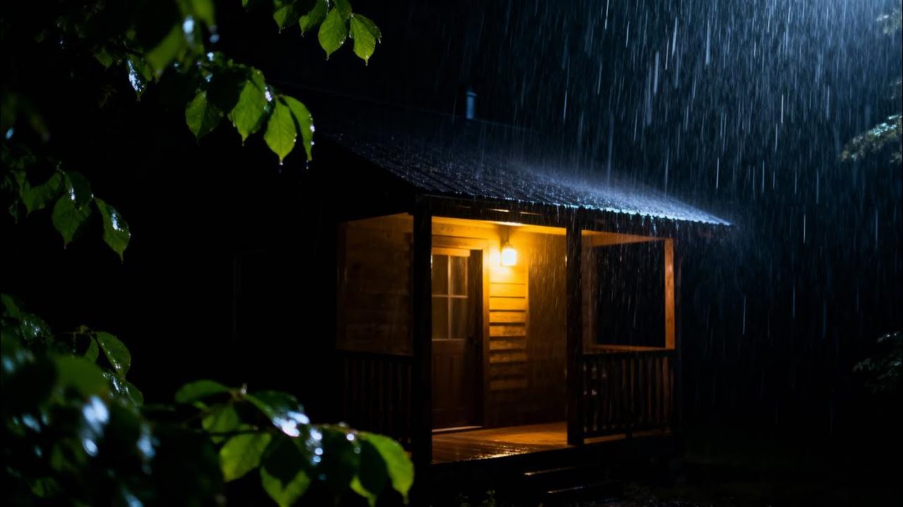 Heavy Rain White Noise 🌧️ Sleep Better Tonight