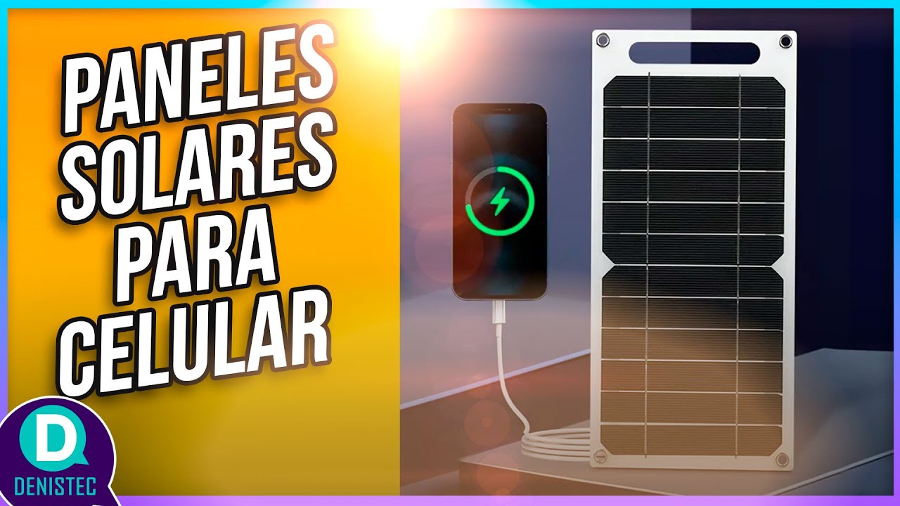 ⚡ ¡NUNCA Sin Batería! Prueba estos paneles solares para tu celular ✅