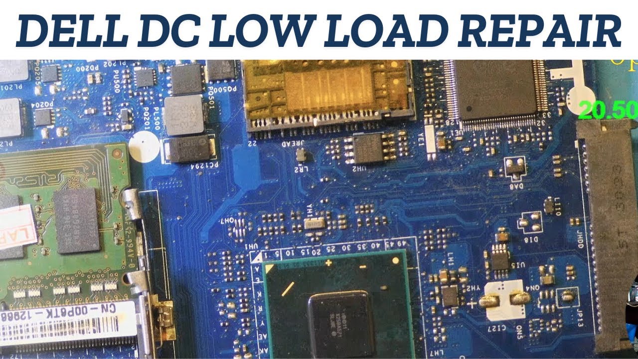 HOW TO FIX  DELL 3521 LA 9104P DC LOW LOAD PROBLEM