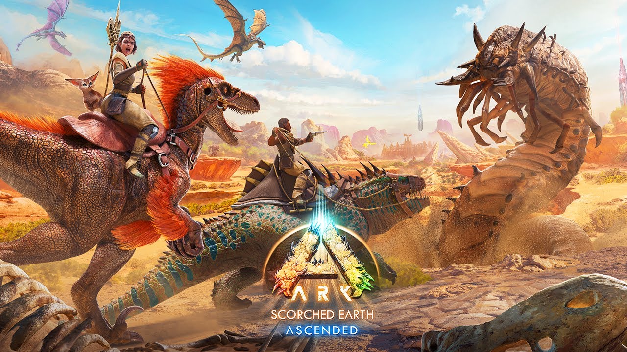 ARK Scorched Earth Ascended + Bob's Tall Tales DLC - REACTION