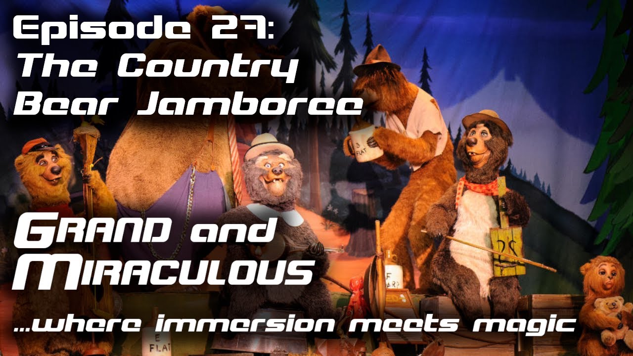 🔴 LIVE G&M Episode 27: 🐻 The Country Bear Jamboree 🐻