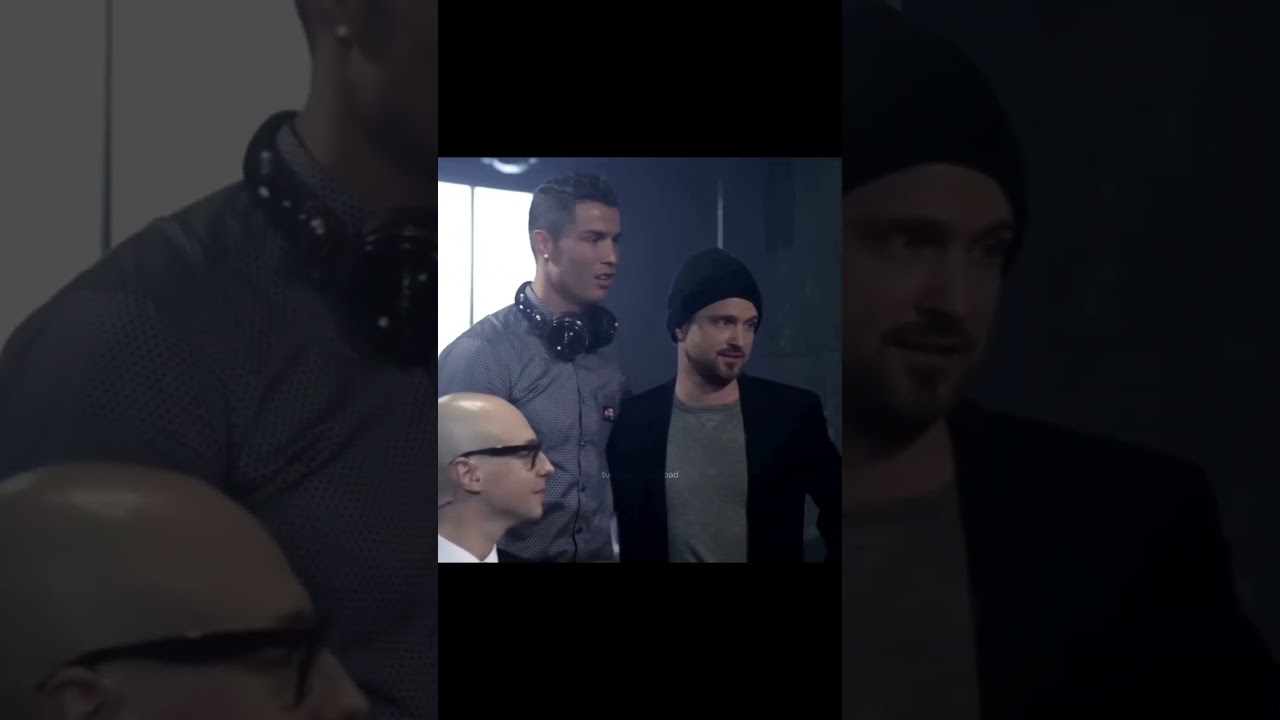 Crossover of Legends: Ronaldo and Jesse Pinkman  #breakingbad