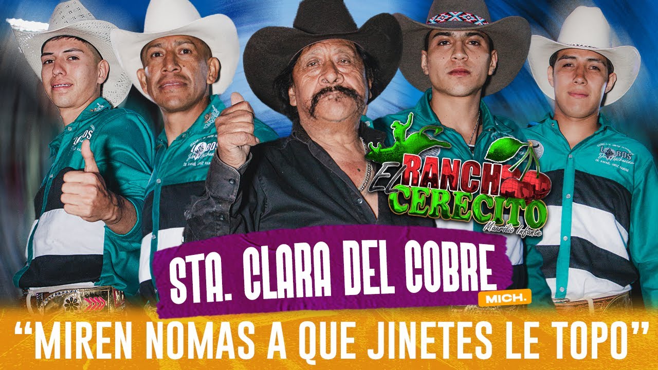 ¡AH QUE JINETADA  LE TOCO! RANCHO EL CERECITO EN SANTA CLARA DEL COBRE, MICHOACAN.