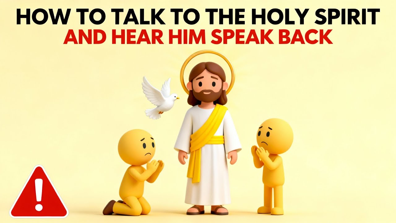 How to Talk to the Holy Spirit and FINALLY Hear Him Speak Back