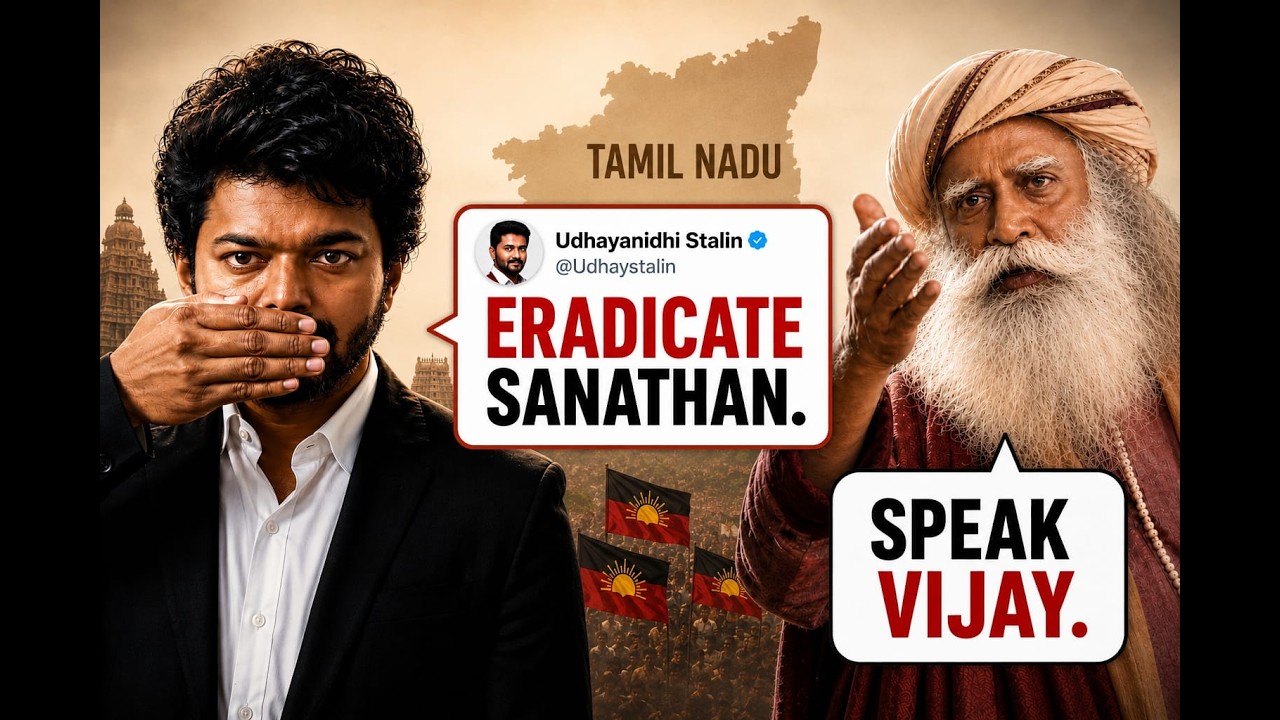 Sadhguru CALLS OUT CM Vijay Over Sanatan Dharma Row! | Udhayanidhi Stalin's Eradicate Comment.