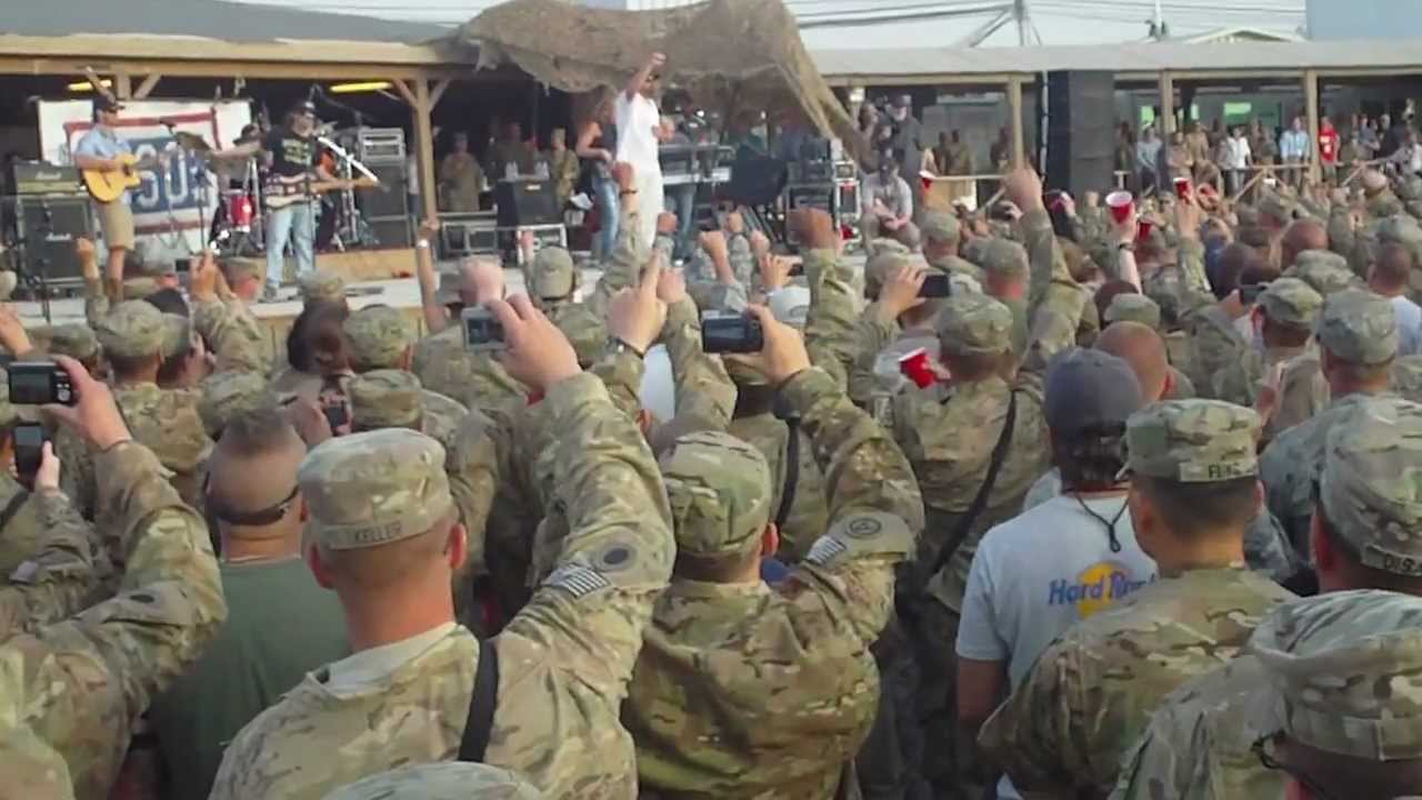 Toby Keith at Kandahar