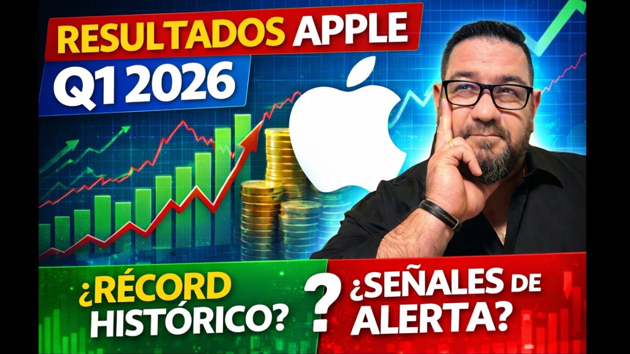 Apple sorprende en el Q1 2026 💰📈 | ¿Récord histórico o señales de alerta?