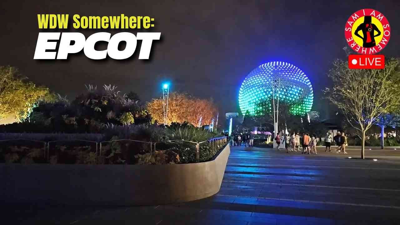 🔴 Live Stream: EPCOT Flower & Garden (ELO Concert Night + Luminous!)