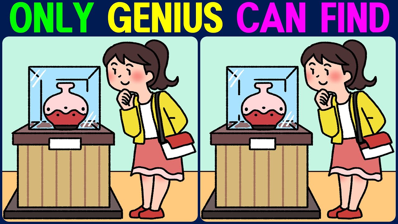 【Find the Difference】 ONLY GENIUS CAN FIND