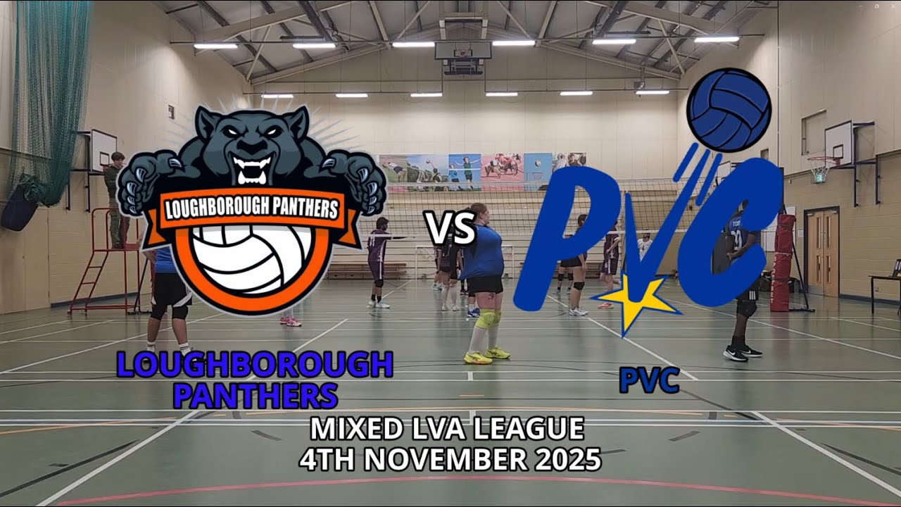 LVA Mixed League - Loughborough Panthers Vs PVC - 4th November 2025