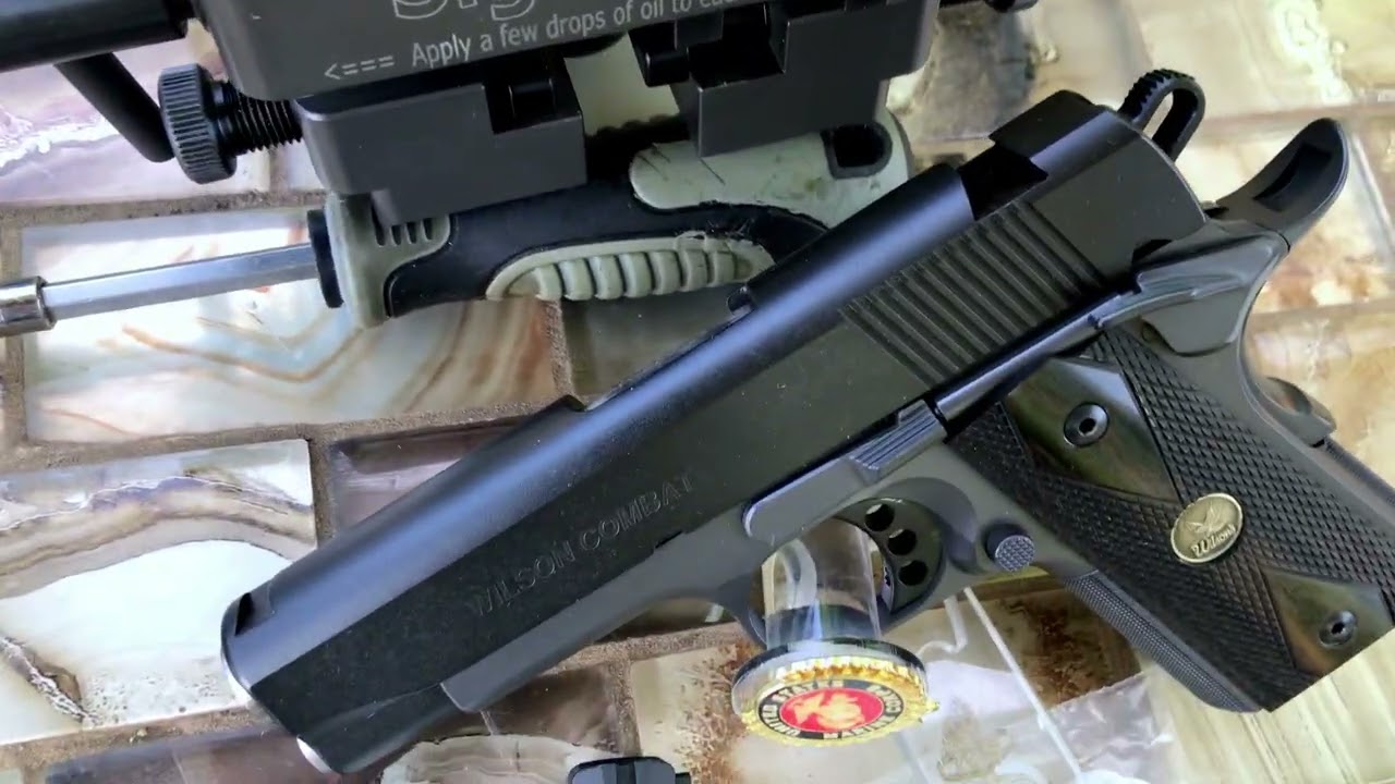 Как снять прицел с винтовки 1911 года за 10 минут: Wilson 1911 CQB