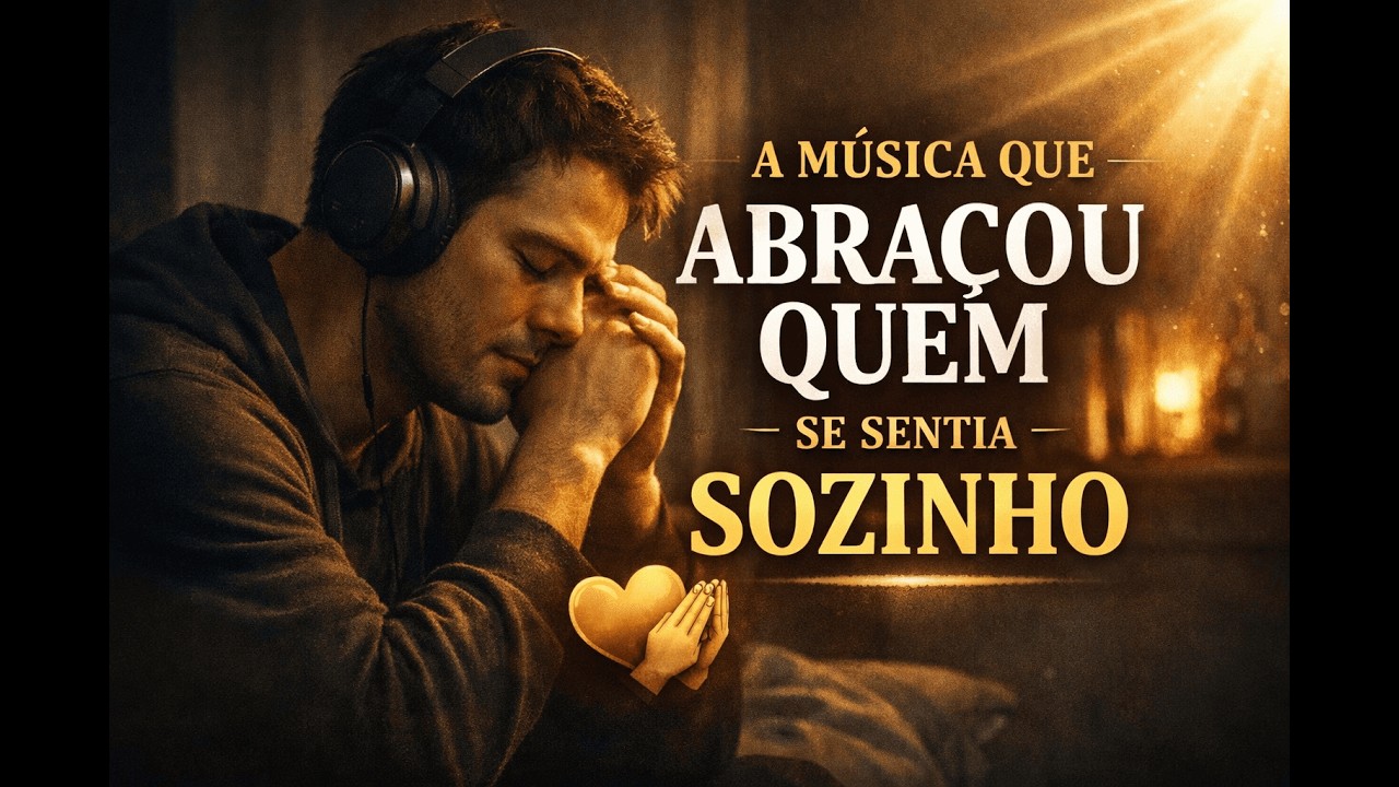 QUANDO A SOLIDÃO APERTOU, ESSA MÚSICA ME ABRAÇOU
