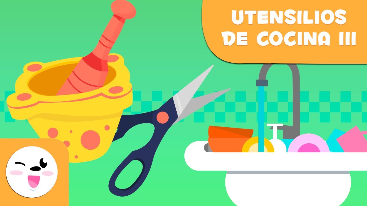 Utensilios de cocina - Episodio 3 - Vocabulario para niños