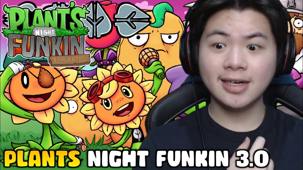 PLANTS BERSIAP MELAWAN PASUKAN ZOMBIE ZOMBOTS!! | PVZ Replanted 3.0 - Friday Night Funkin
