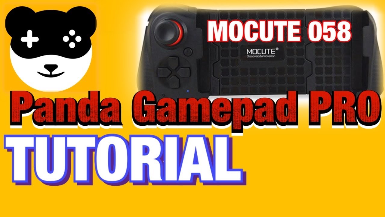 MOCUTE 058 TUTORIAL ANDROID - PANDA GAMEPAD PRO - COD MOBILE