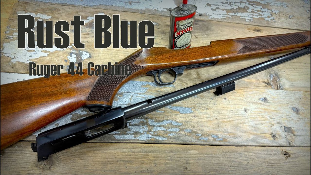 Rust Bluing a Ruger 44 Carbine Barrel