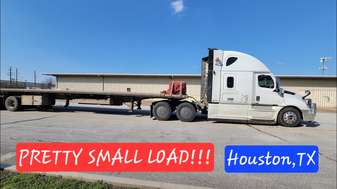 PICK-UP SMALL LOAD FROM HOUSTON TEXAS ! INDOTRUCKER 