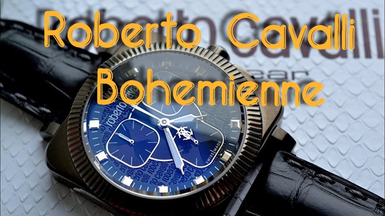 Roberto Cavalli Bohemienne Men Luxury Watch R7271666025