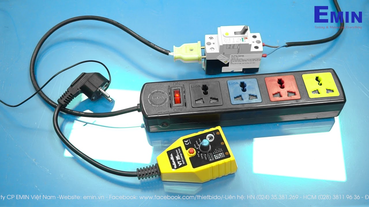 Thiết bị kiểm tra d&ograve;ng r&ograve; ELCB SEW TEL1-2 - emin.vn