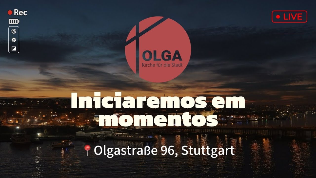 Culto em Português - Stuttgart / Pregação Pr Marcelo Mallet / 19H