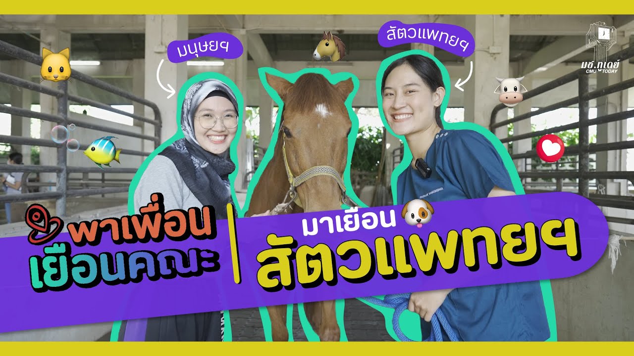 พาเพื่อนเยือนคณะ | สัตวแพทยฯ