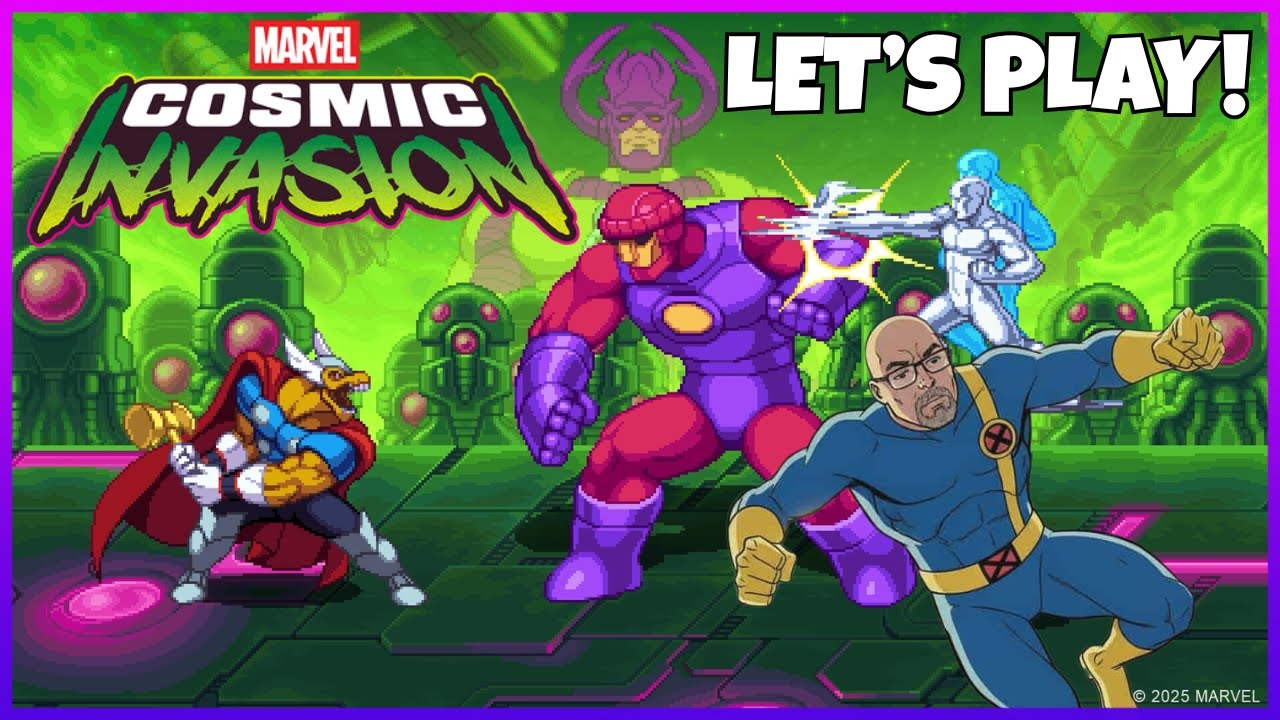 MARVEL Cosmic Invasion Gameplay Livestream! Campaign Mode!
