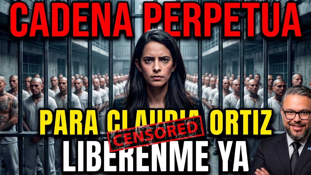💥CADENA PERPETUA EN EL SALVADOR🔥CLAUDIA ORTIZ NO VOTO🚨¿DERECHOS HUMANOS PARA QUIEN?