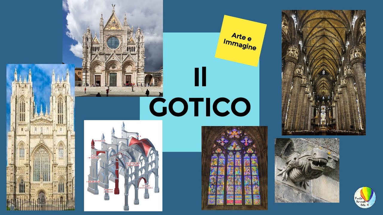 Il gotico - video lezione di Arte e Immagine - classi seconde