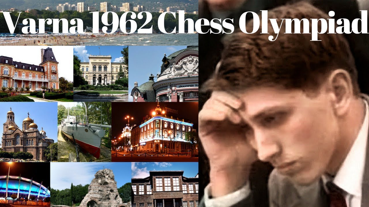 Bobby Fischer's Varna Olympiad 1962 notable game encounters with Romanian chess champion Ciocaltea